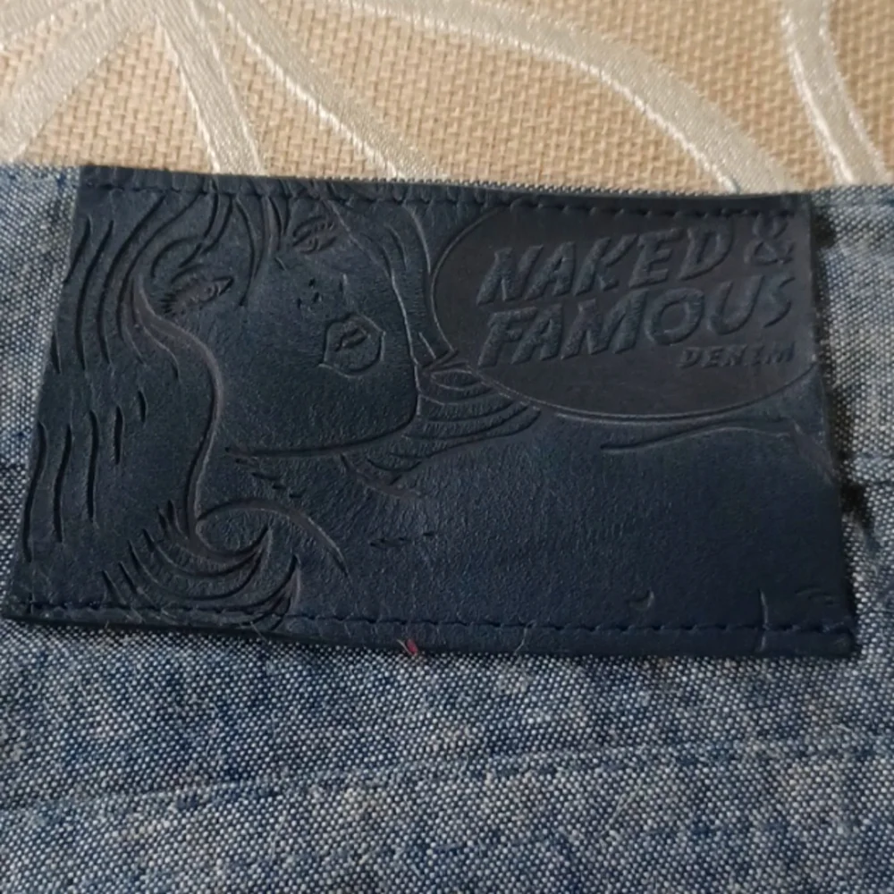 Naked and Famous Pineapple Selvedge Chambray, Skinny Guy, Denim!